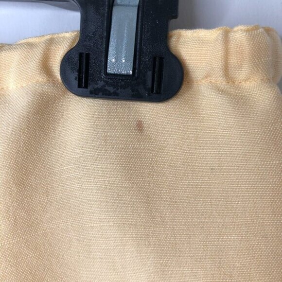 Emma James Butter Yellow Embroidered Crop Pants Size Small - Picture 4 of 5